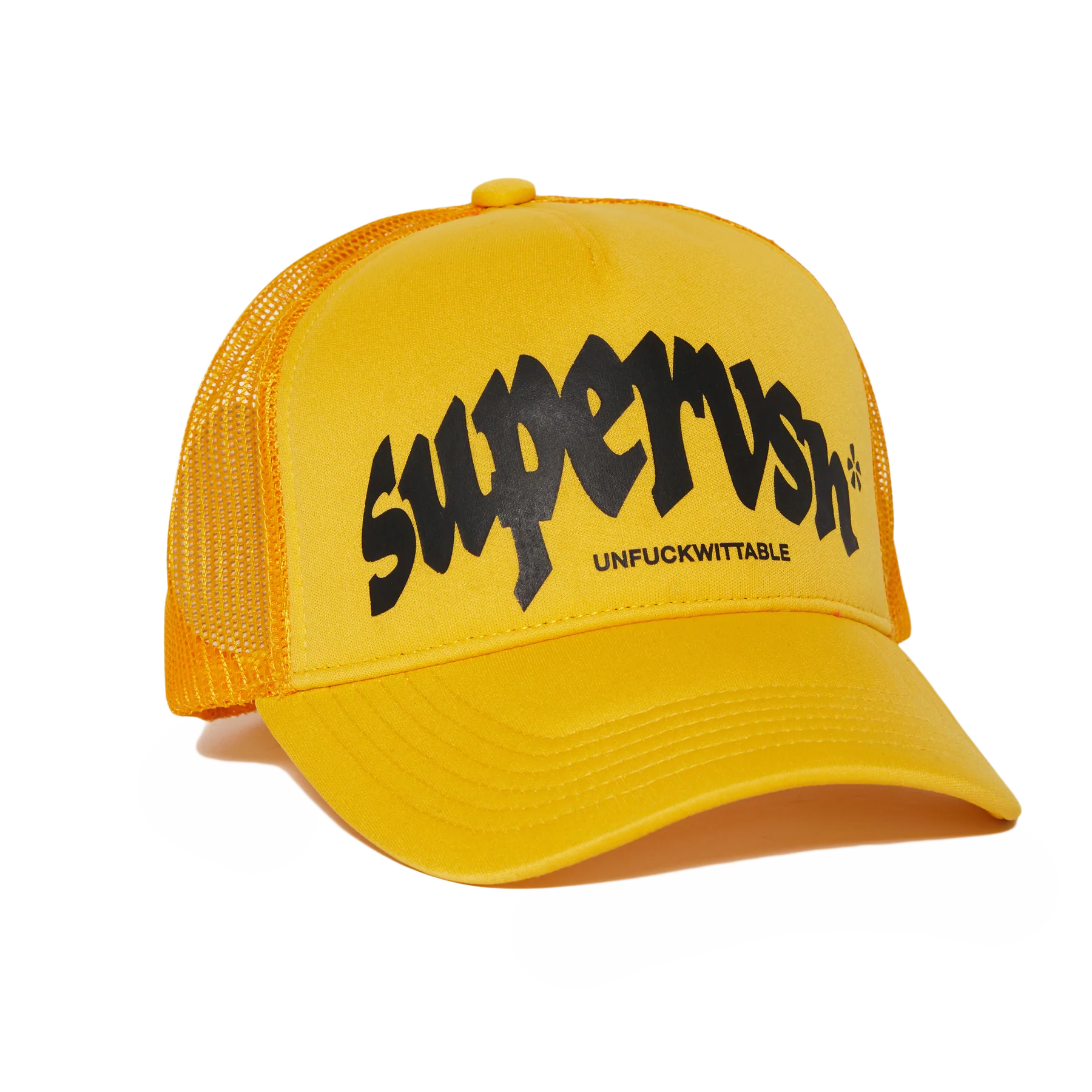SUPERVSN Studio Legend Trucker Hat 'Yellow'