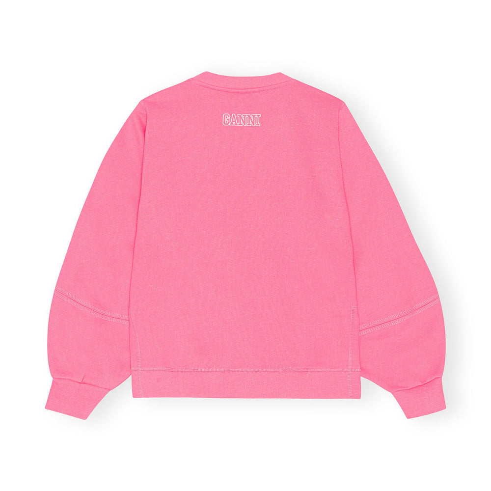 
                  
                    Load image into Gallery viewer, Ganni Software Isoli Puff Sleeve Sweatshirt &amp;#39;Sugar Plum&amp;#39;
                  
                