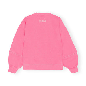 
                  
                    Load image into Gallery viewer, Ganni Software Isoli Puff Sleeve Sweatshirt &amp;#39;Sugar Plum&amp;#39;
                  
                