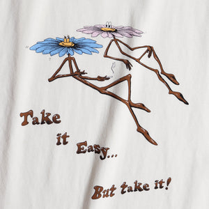 
                  
                    Load image into Gallery viewer, Jungles JUNGLES Take it Easy T-Shirt &amp;#39;Black/White&amp;#39;
                  
                