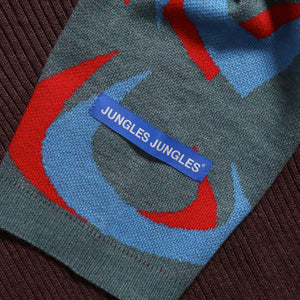 
                  
                    Load image into Gallery viewer, Jungles JUNGLES Tribal Knit Sweater &amp;#39;Brown&amp;#39;
                  
                