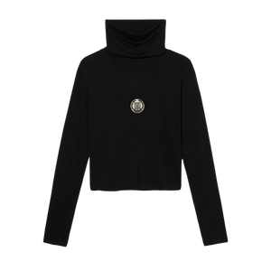 
                  
                    Load image into Gallery viewer, Womens Honor The Gift Turtleneck Sweater &amp;#39;Black&amp;#39;
                  
                