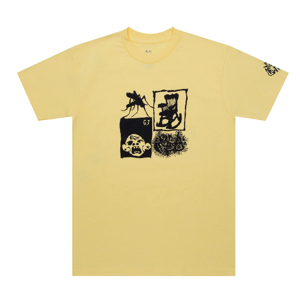 WKND Skateboards 63 Mosquitoes Tee 'Banana'