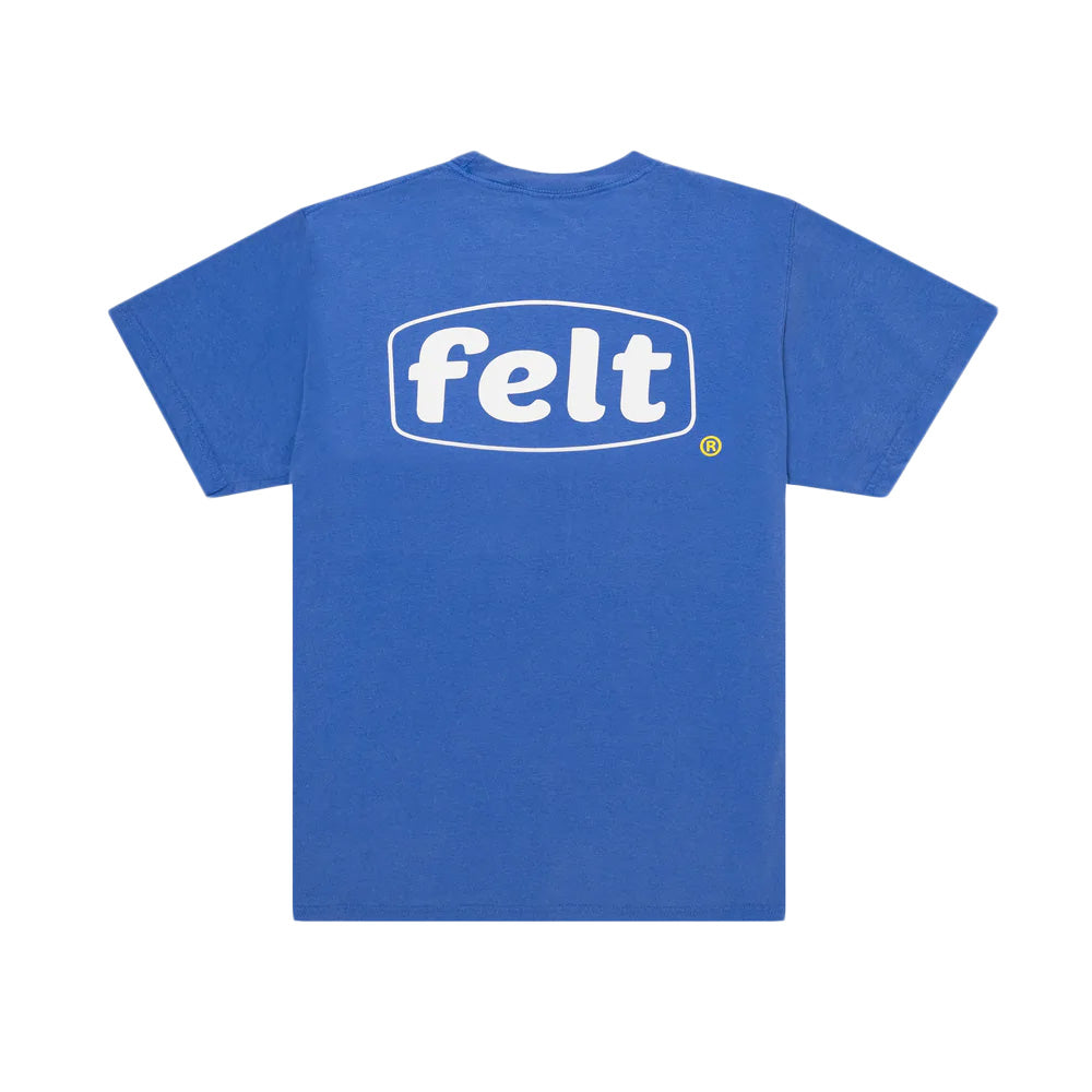 
                  
                    Load image into Gallery viewer, FELT Work Wear Logo T-Shirt &amp;#39;Cloudy Blue&amp;#39;
                  
                