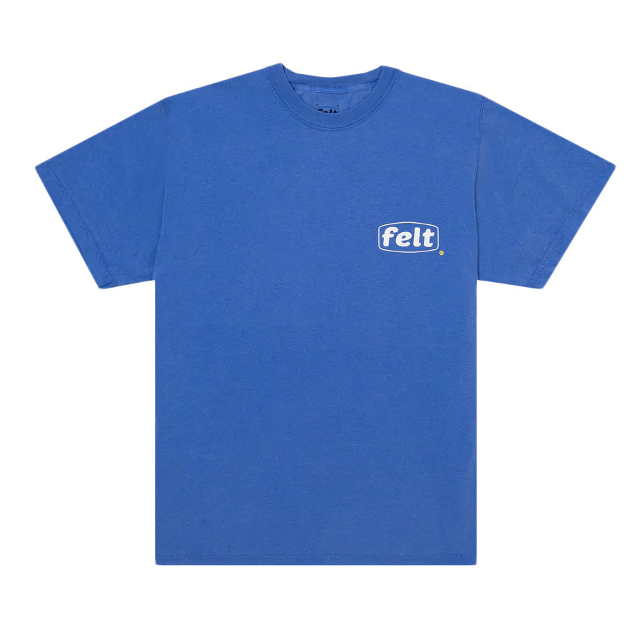 FELT Work Wear Logo T-Shirt 'Cloudy Blue'
