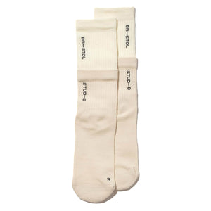 
                  
                    Load image into Gallery viewer, Bristol Studio Double Hem Socks &amp;#39;White&amp;#39;
                  
                