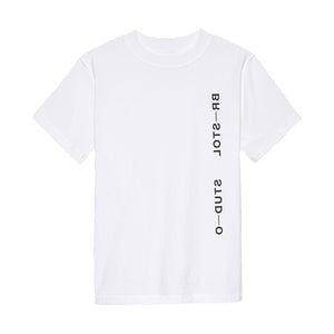 
                  
                    Load image into Gallery viewer, Bristol Studio Vertical Logo Tee &amp;#39;White&amp;#39;
                  
                