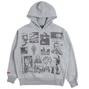 
                  
                    Load image into Gallery viewer, Pleasures Choices Hoodie &amp;#39;Grey&amp;#39;
                  
                