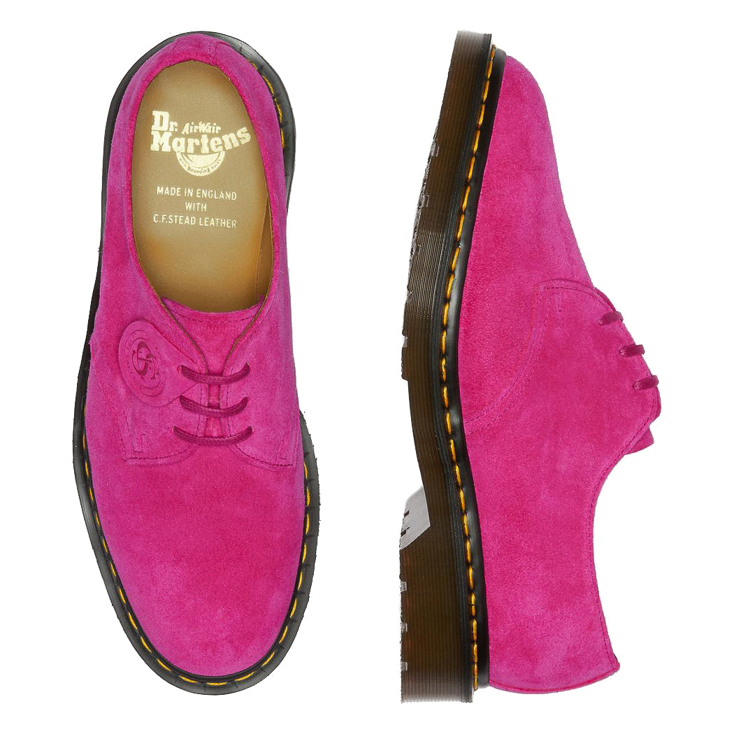 Dr. Marten 1461 Made in England Buck Suede Oxford 'Pink'
