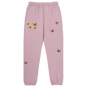 
                  
                    Load image into Gallery viewer, FELT Butterfly Fleece Sweatpants &amp;#39;Light Purple&amp;#39;
                  
                
