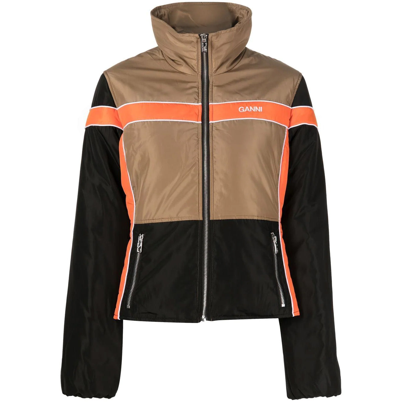 Ganni Light Padded Fitted Jacket