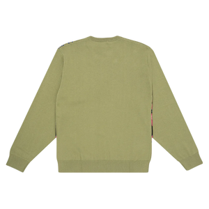 
                  
                    Load image into Gallery viewer, Felt Kisses Cotton Knit Sweater &amp;#39;Fog&amp;#39;
                  
                