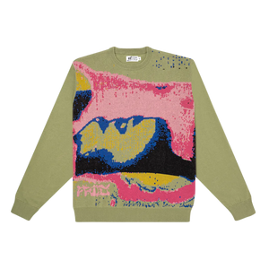 
                  
                    Load image into Gallery viewer, Felt Kisses Cotton Knit Sweater &amp;#39;Fog&amp;#39;
                  
                