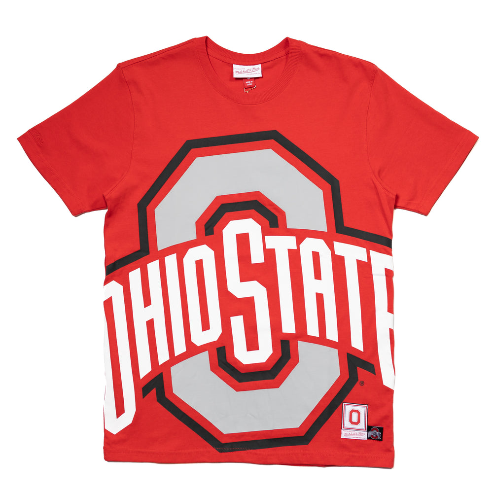 Mitchell & Ness NCAA Big Face Ohio State T-Shirt