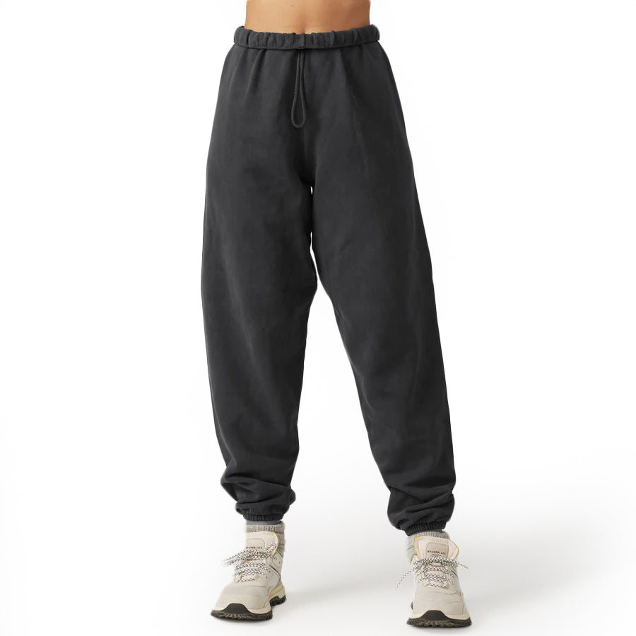 Joah Brown French Terry Sweatpants 'Washed Black'