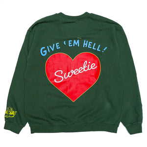 
                  
                    Load image into Gallery viewer, Boys Lie Give &amp;#39;EM Hell Crewneck &amp;#39;Green&amp;#39;
                  
                