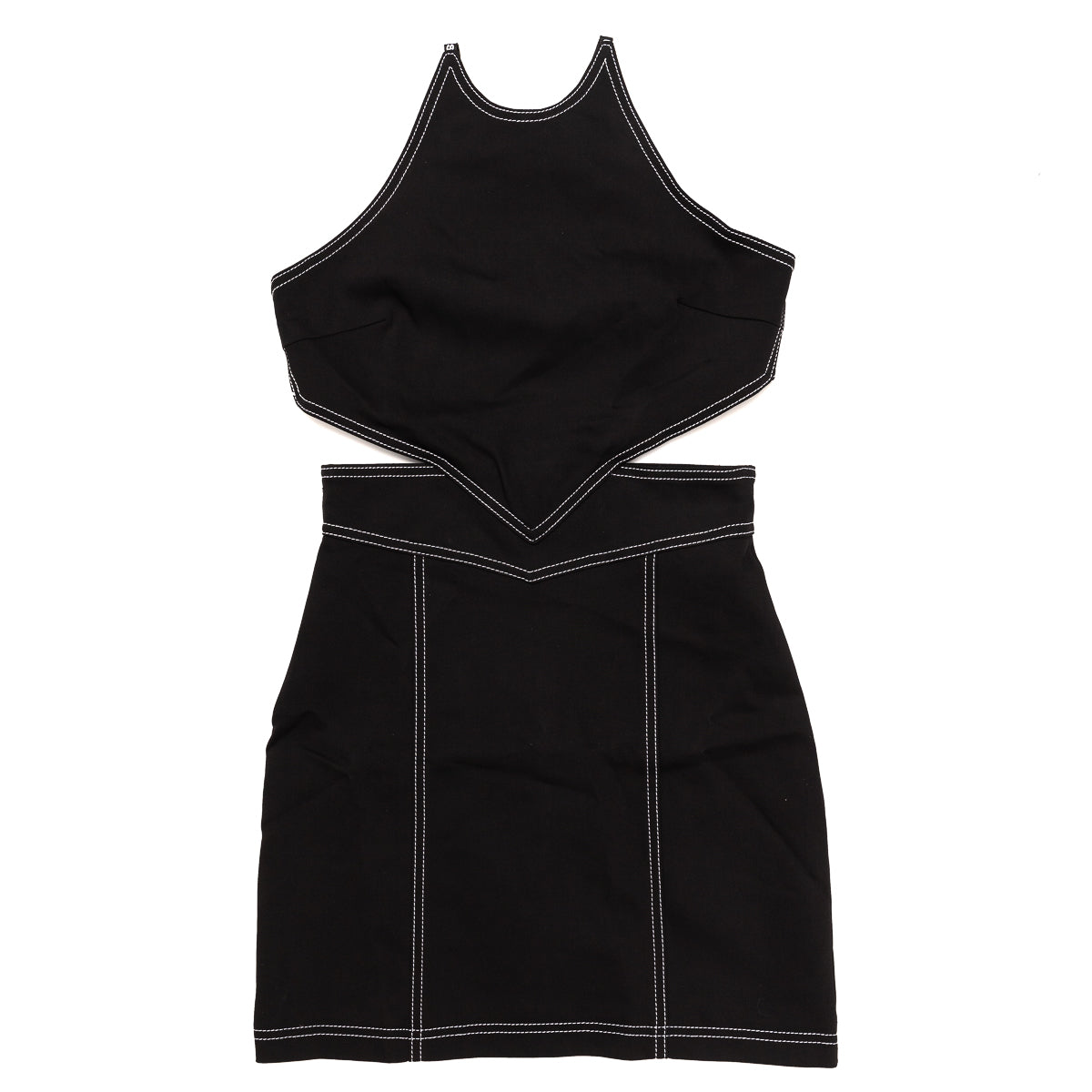 Womens Ksubi Call Me Halter Dress 'Black'