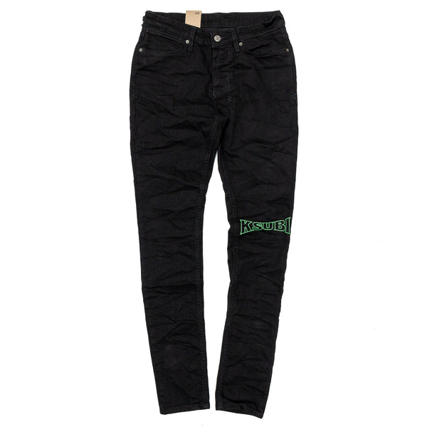 パンツ KSUBI BLACK VAN WINKLE JEANS Buy Van Winkle Black Dynamite Trash | Skinny Jean | Ksubi ++