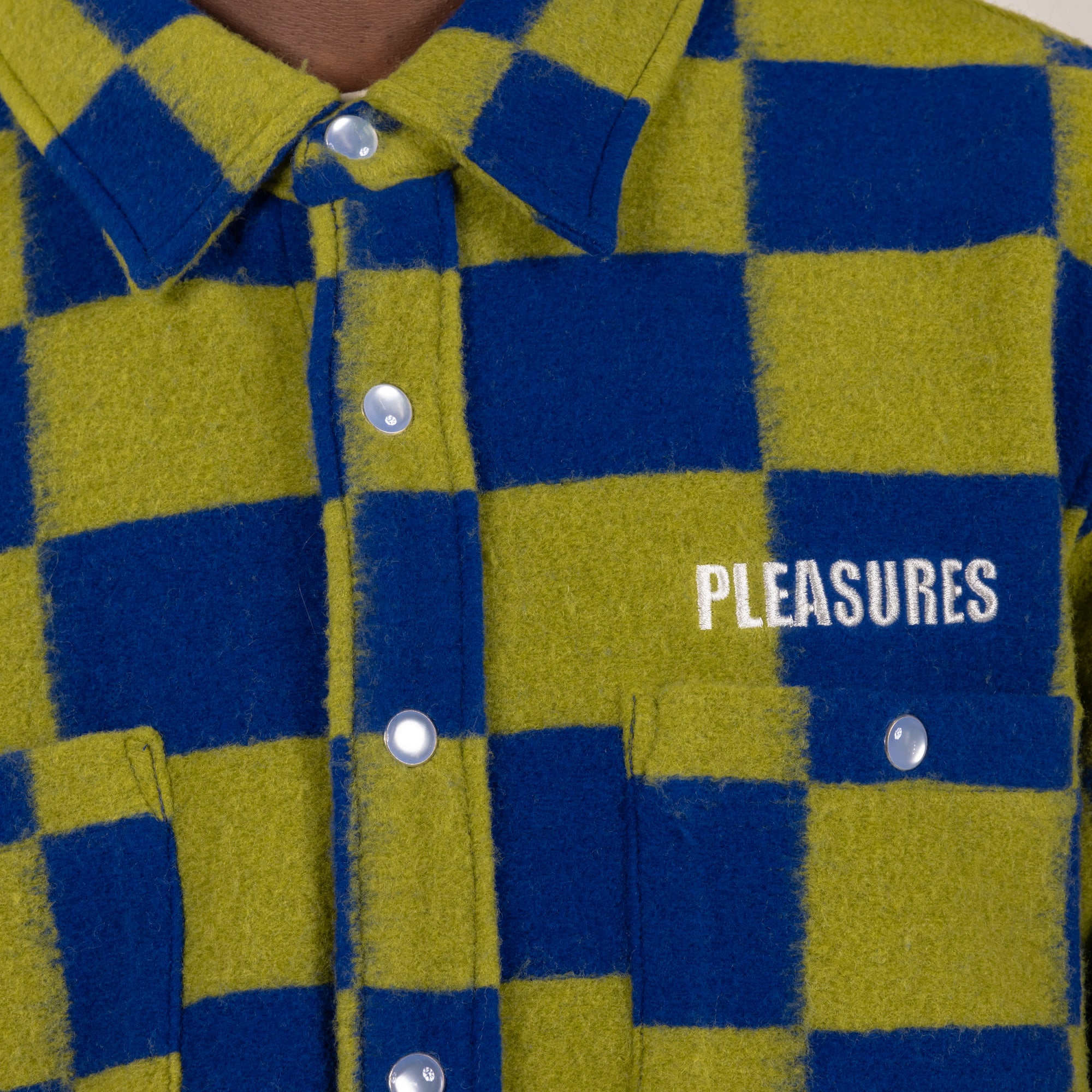 Pleasures Legume Long Sleeve Overshirt 'Multi'