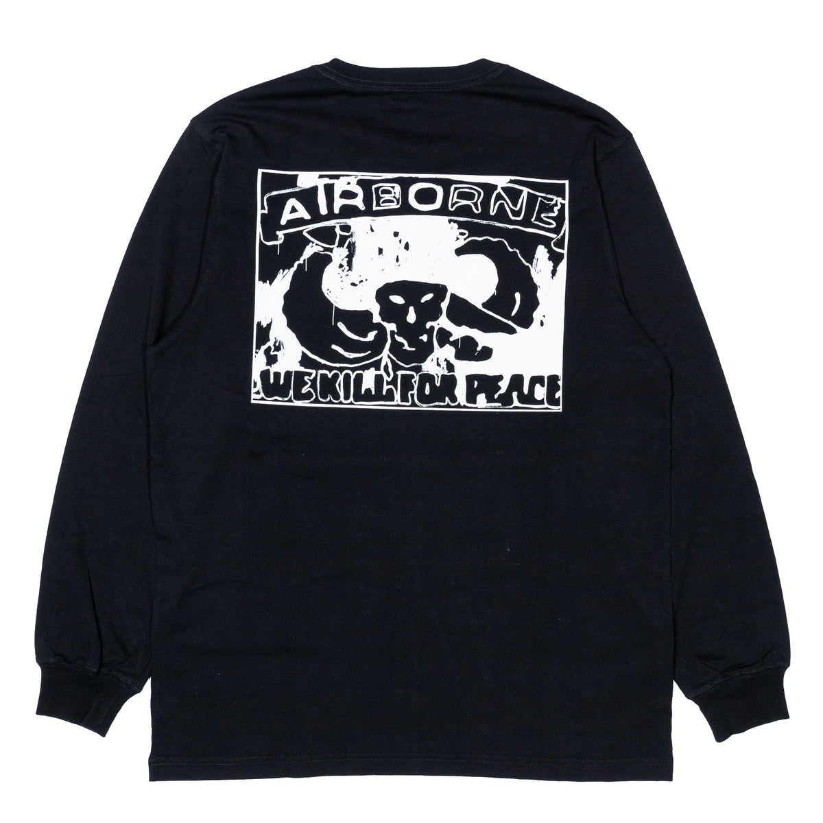 Maharishi Warhol Peace Print L/S 'Black'