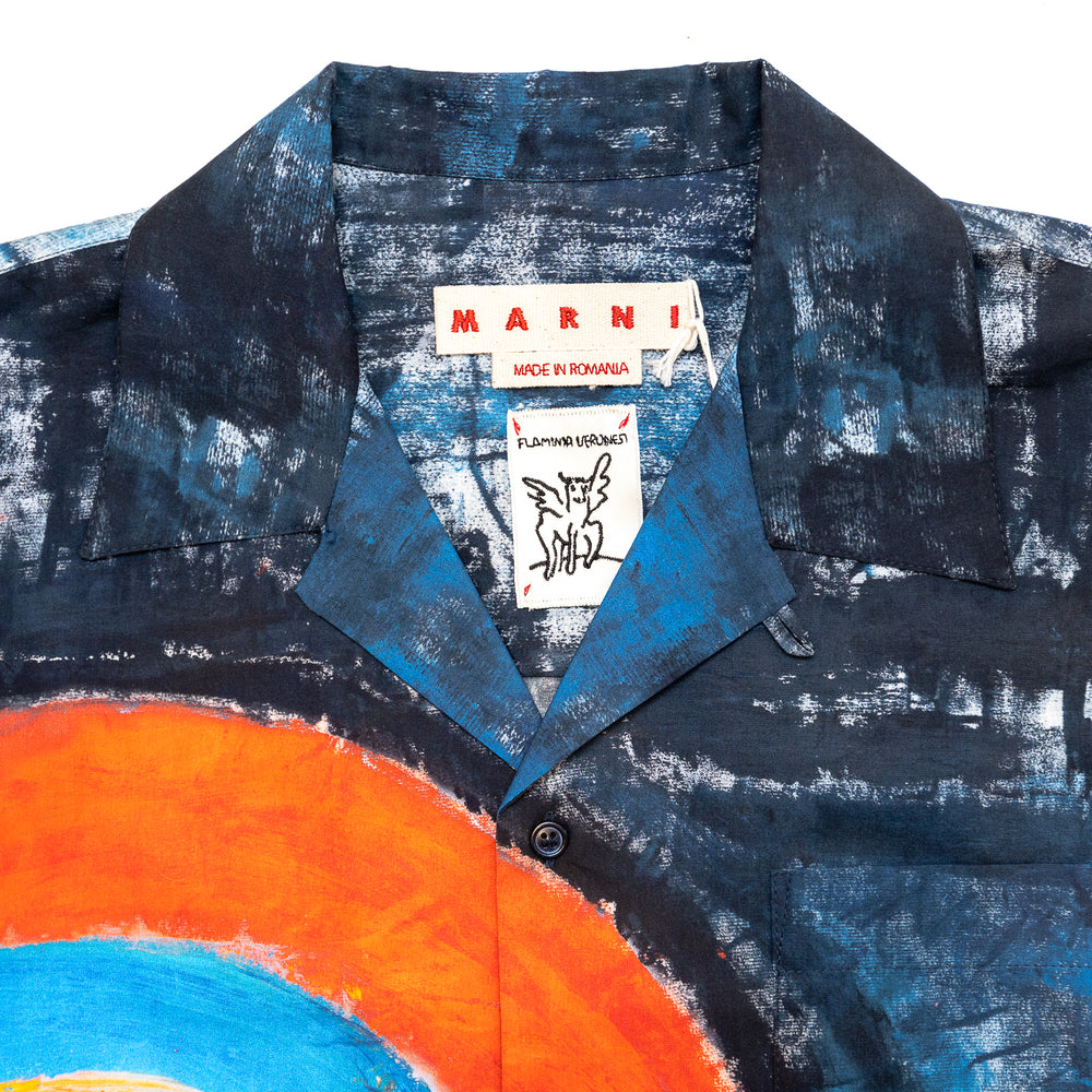 
                  
                    Load image into Gallery viewer, MARNI Bowling Shirt &amp;#39;Royal Rainbow&amp;#39;
                  
                