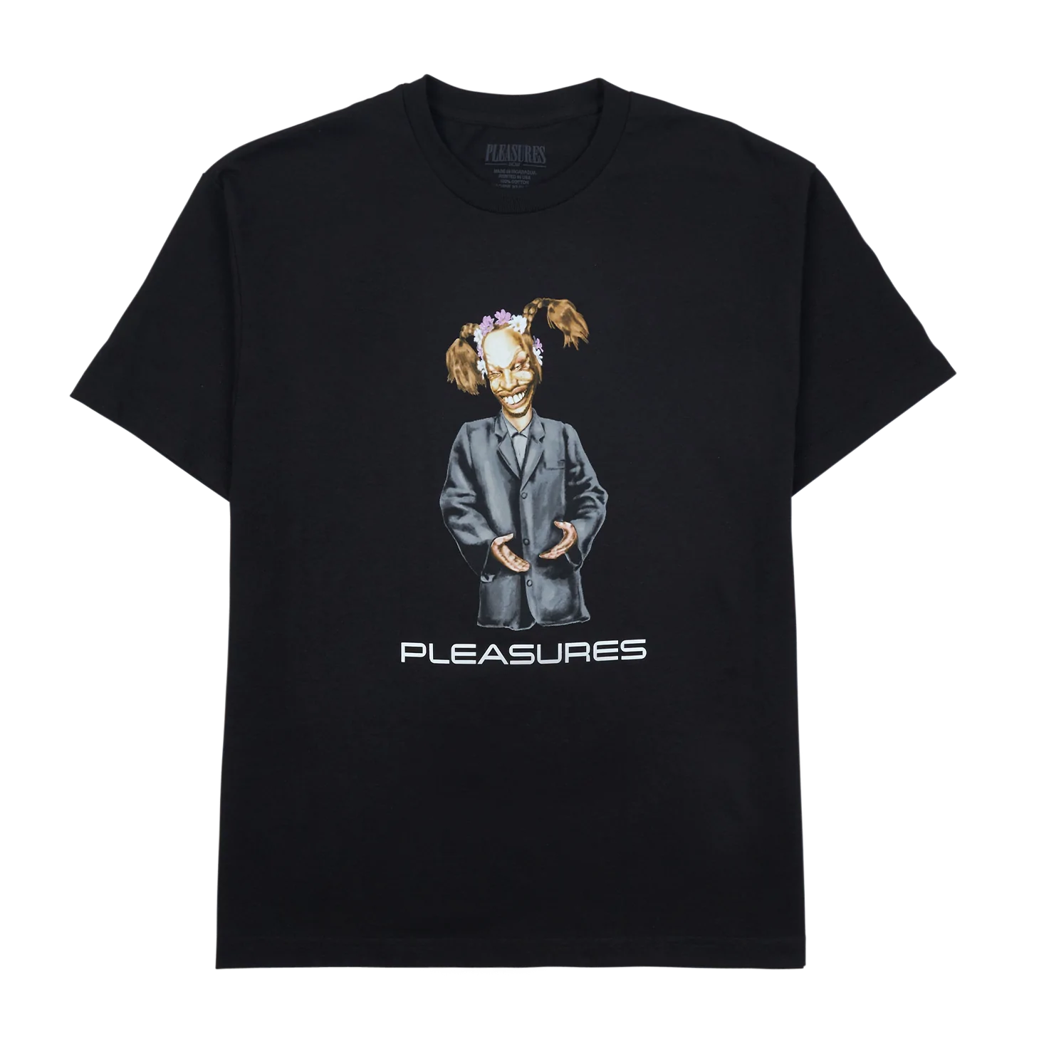 Pleasures Mask T-shirt 'Black'