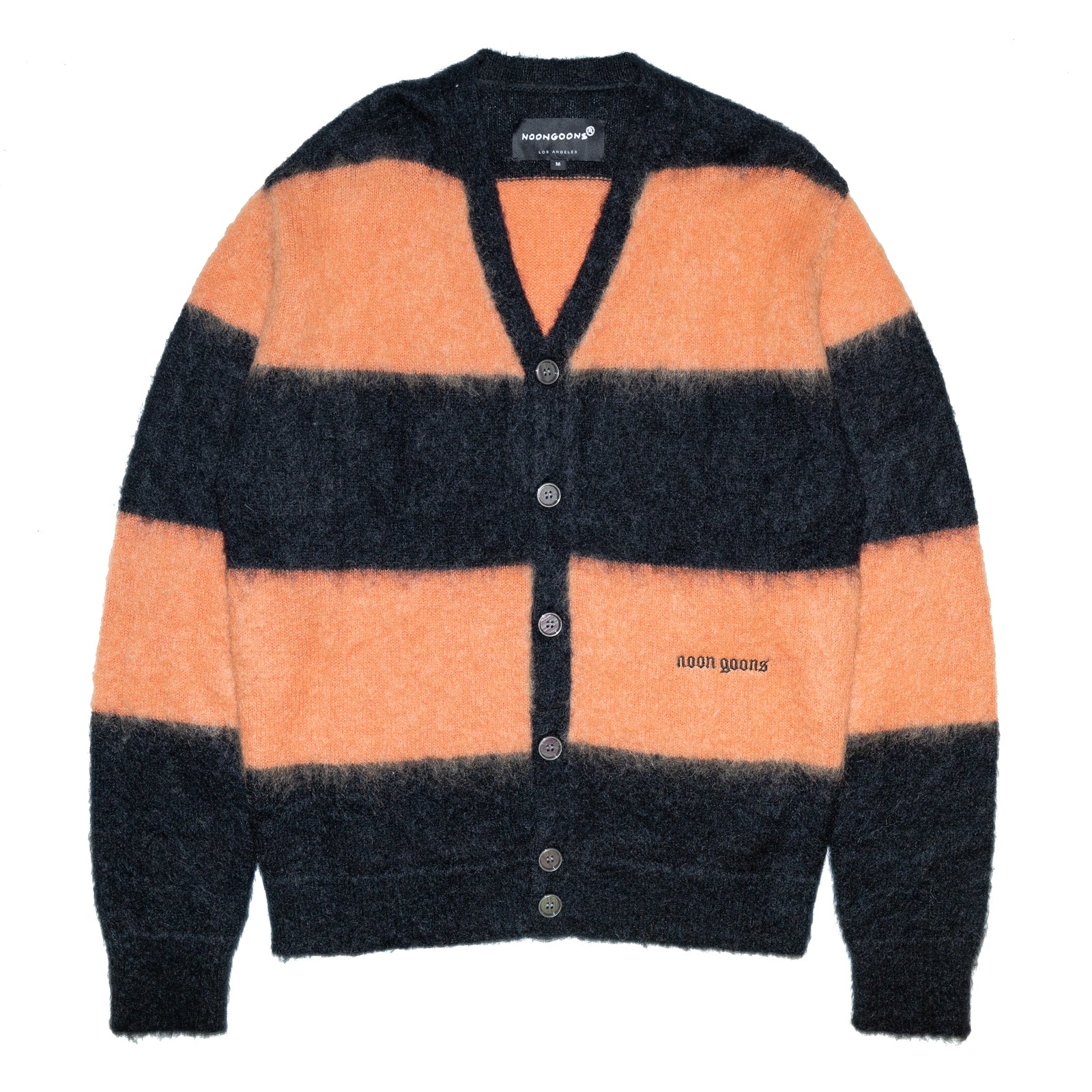 Noon Goons Undone The Sweater Cardigan 'Black/Orange'
