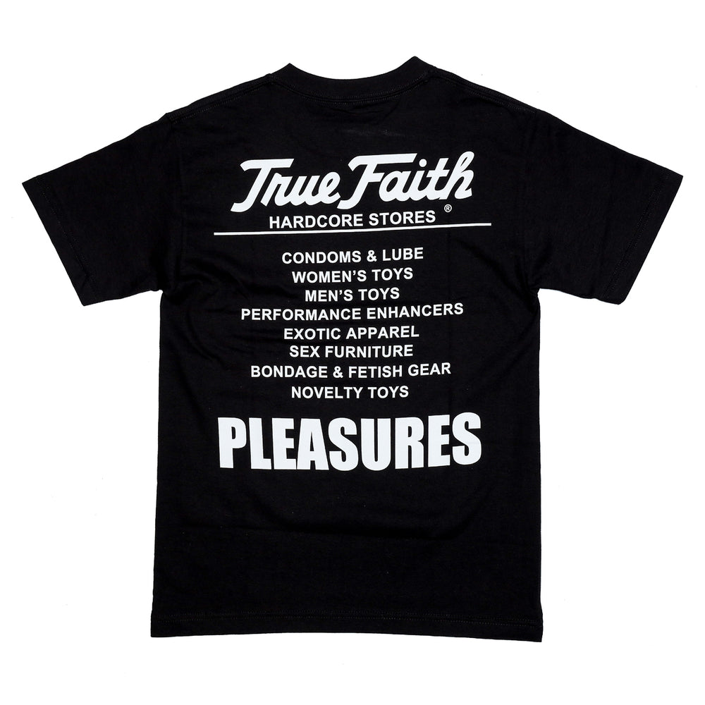 
                  
                    Load image into Gallery viewer, Pleasures Faith T-shirt &amp;#39;Black&amp;#39;
                  
                