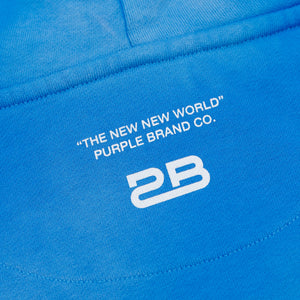 
                  
                    Load image into Gallery viewer, PURPLE Brand P410 French Terry Hoodie &amp;#39;Blue&amp;#39;
                  
                