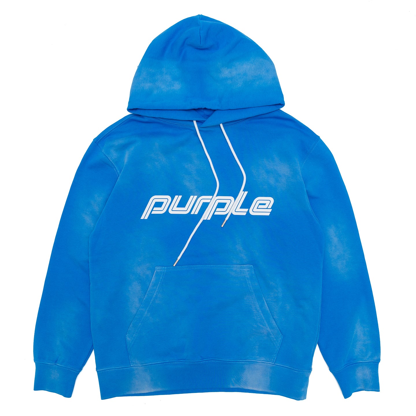 PURPLE Brand P410 French Terry Hoodie 'Blue'