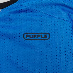 
                  
                    Load image into Gallery viewer, PURPLE Team Mesh Long Sleeve Top &amp;#39;Blue&amp;#39;
                  
                
