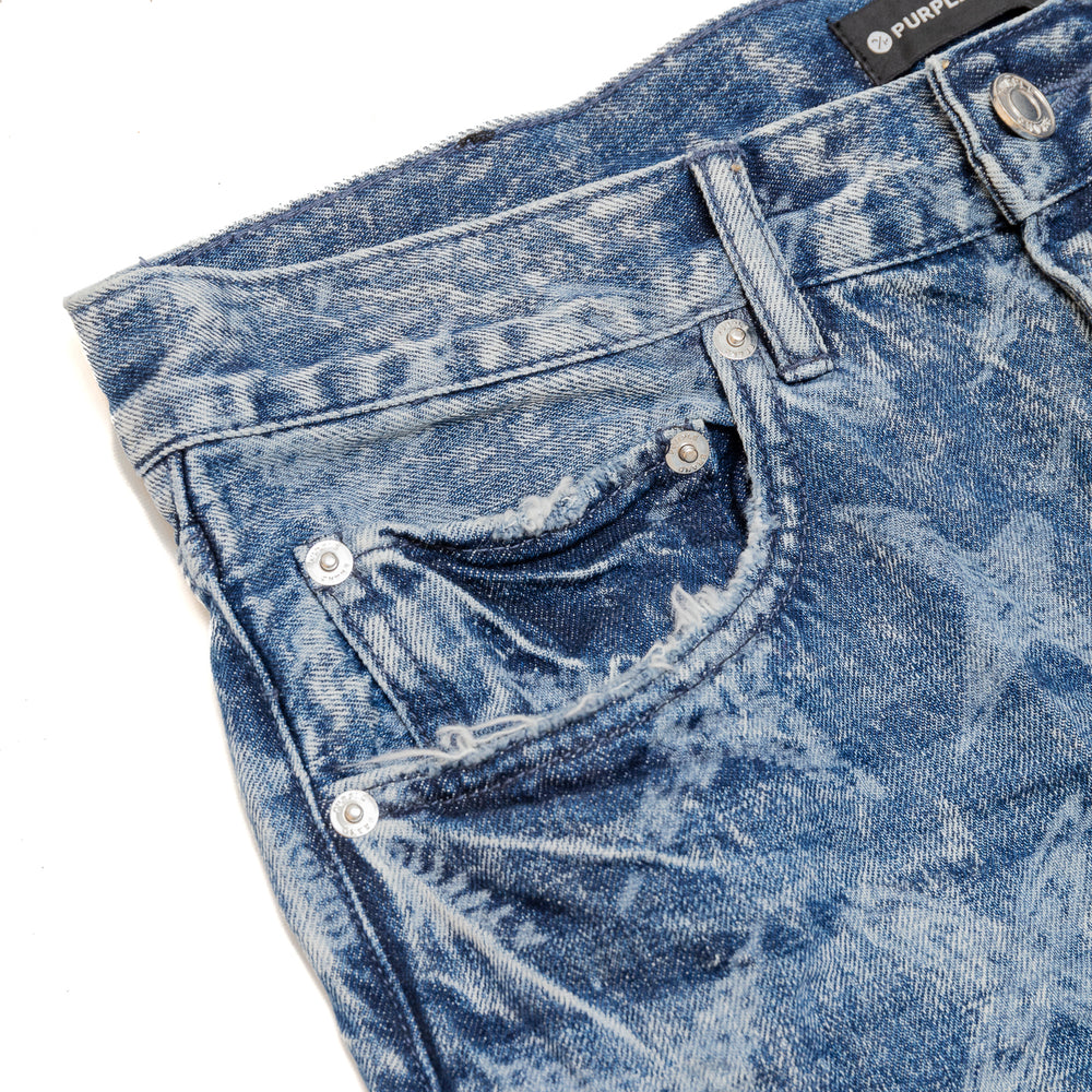 
                  
                    Load image into Gallery viewer, PURPLE Brand P011 Mid Indigo Galaxy Jeans
                  
                