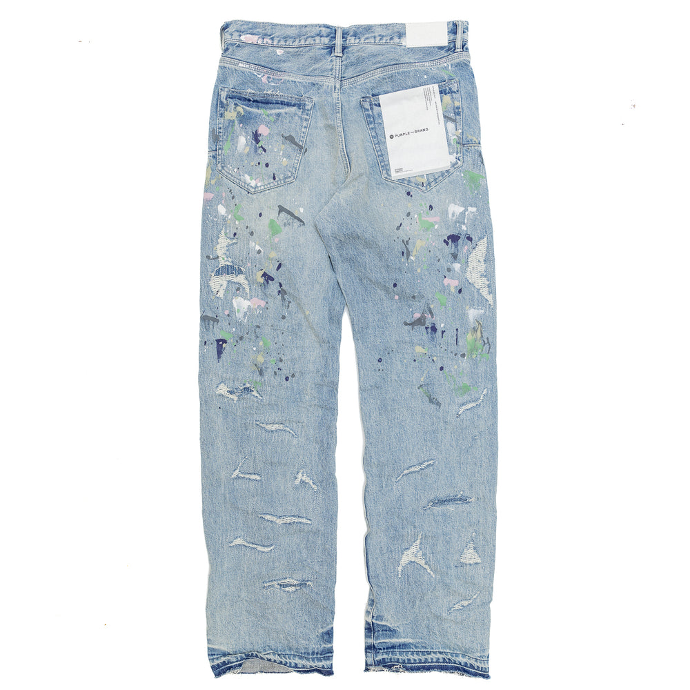 
                  
                    Load image into Gallery viewer, PURPLE Brand P011 Light Indigo Jeans
                  
                
