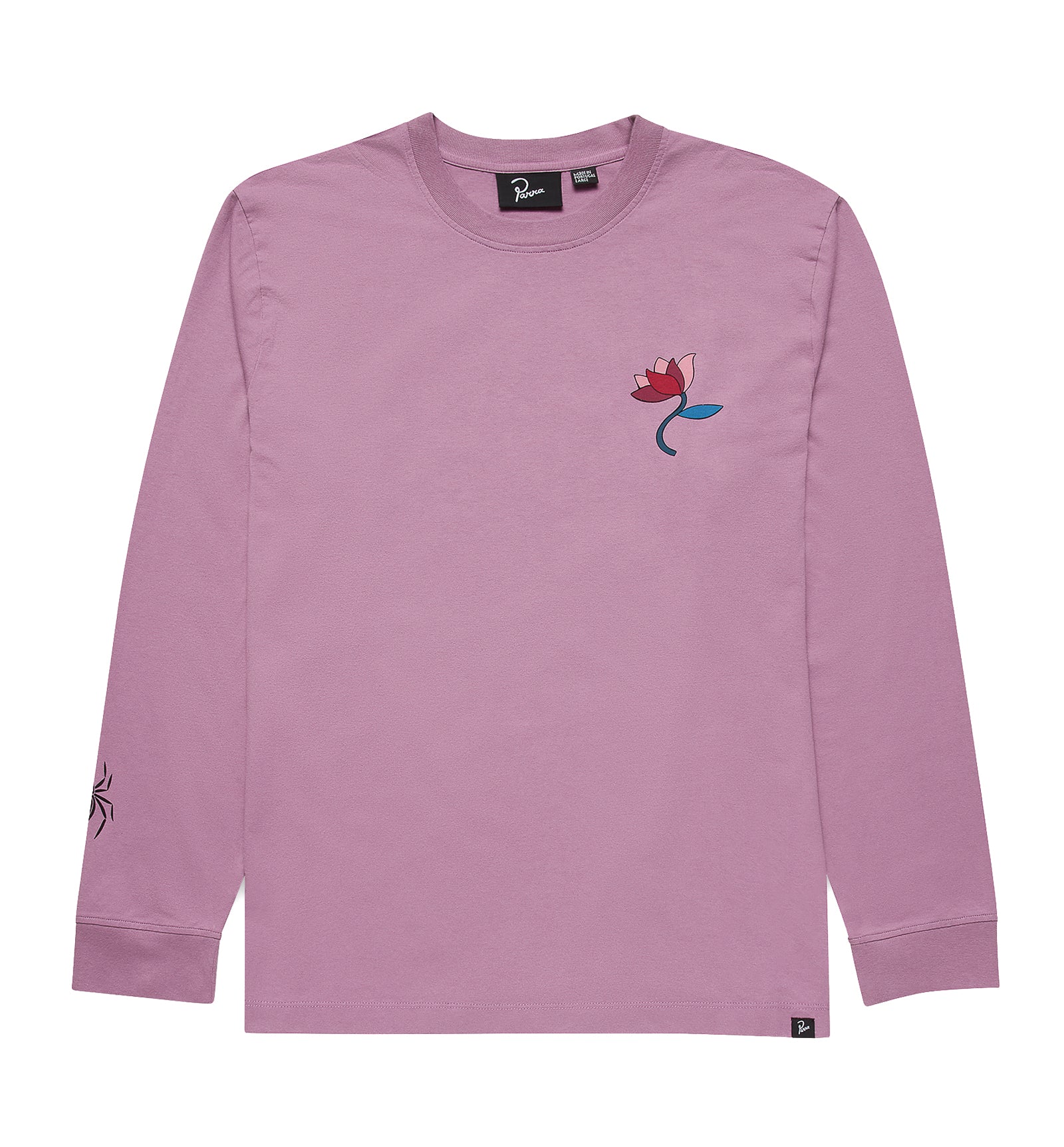 by Parra Cloudy Star Longsleeve T-Shirt 'Lavender'