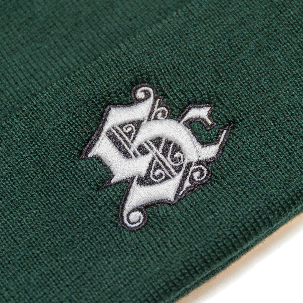 
                  
                    Load image into Gallery viewer, Sole Classics Sc Logo Beanie &amp;#39;Forest Green&amp;#39;
                  
                