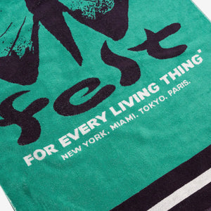 
                  
                    Load image into Gallery viewer, FELT Metamorphosis Beach Towel &amp;#39;Everglade Green&amp;#39;
                  
                