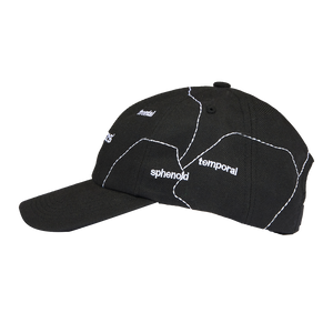 
                  
                    Load image into Gallery viewer, Pleasures Think 6 Panel Hat &amp;#39;Black&amp;#39;
                  
                
