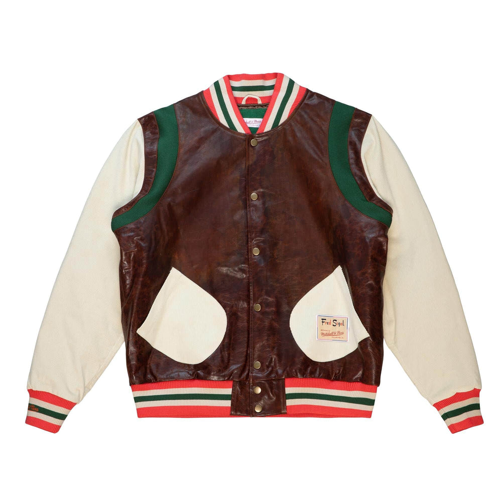 
                  
                    Load image into Gallery viewer, Mitchell &amp;amp; Ness x Fred Segal Varsity Jacket
                  
                