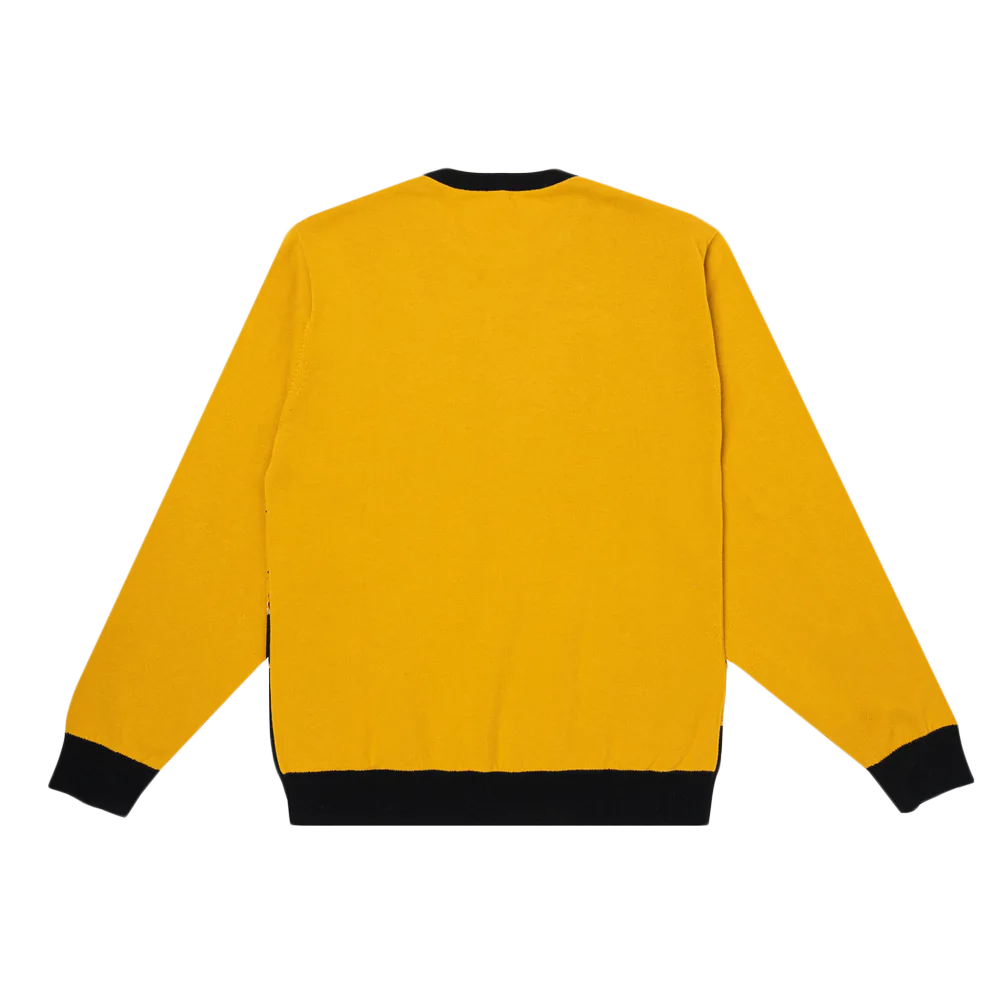 Felt Roam Cotton Knit Sweater 'Gold'