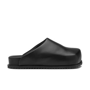 
                  
                    Load image into Gallery viewer, Yume Yume Womens Truck Slide &amp;#39;Black Bio Leather&amp;#39;
                  
                