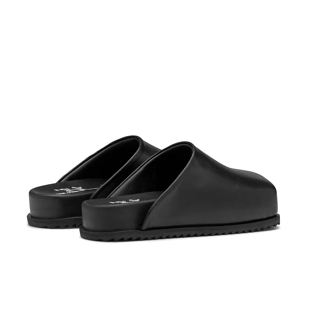 
                  
                    Load image into Gallery viewer, Yume Yume Womens Truck Slide &amp;#39;Black Bio Leather&amp;#39;
                  
                